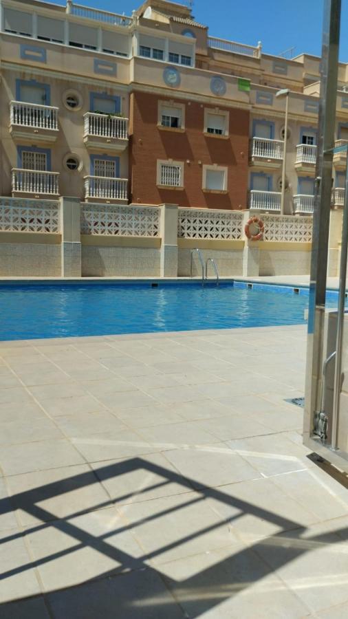 Precioso Apartamento En Residencial Con Piscina Roquetas de Mar Kültér fotó